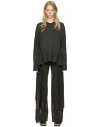 Dion Lee - Distressed Cashmere Sweater - Lyst