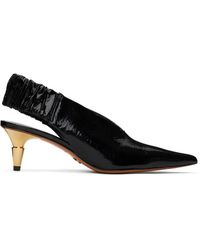 Proenza Schouler - Chaussures à petit talon noires à bout pointu et à bride arrière - Lyst