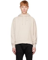 HELIOT EMIL - Taupe Phylum Hoodie - Lyst