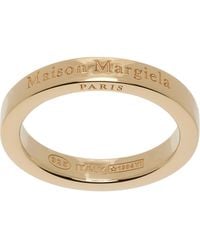 Maison Margiela - Logo Reference Ring - Lyst
