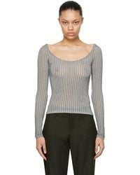 Paloma Wool Arcangel Long Sleeve T-shirt in Black | Lyst