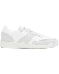 A.P.C. - . White & Gray Plain Sneakers - Lyst
