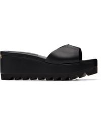 Stella McCartney - Sneak-Elyse Wedge Slide Sandals - Lyst