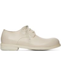 Marsèll - Chaussures oxford zucca media blanc cassé - Lyst