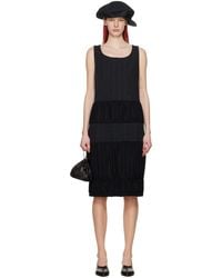Comme des Garçons - ルーシュ ミディアムワンピース - Lyst