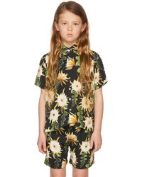 Endless Joy - キッズ｜Ssense限定 ブラック Epiphyllum 半袖シャツ - Lyst