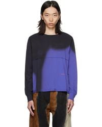 Eckhaus Latta - Lapped Long Sleeve T-Shirt - Lyst