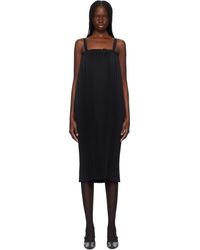 Comme des Garçons - Gabardine Midi Dress - Lyst