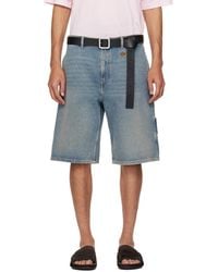 Courreges - Hammer Denim Shorts - Lyst