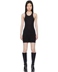 Alexander Wang - Crystal Hotfix Racer Tank Minidress - Lyst
