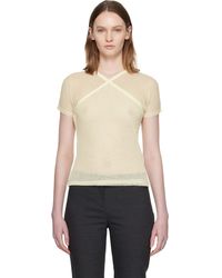 Paloma Wool - Off- Olimpia Mesh T-Shirt - Lyst