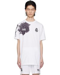 Y-3 - Real Madridエディション ホワイト 23/24 Fourth Authentic Tシャツ - Lyst
