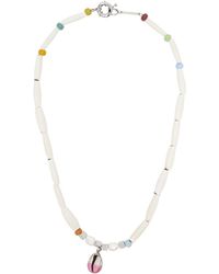 DSquared² - White Shells Necklace - Lyst