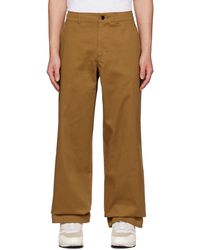 Nike - Tan Embroidered Trousers - Lyst