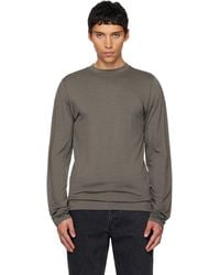 Rier - Roundneck Jersey Wool T-Shirt - Lyst