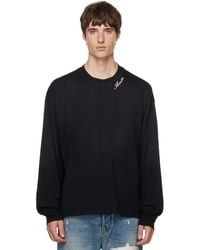 Amiri - Script Oversized Long Sleeve T-Shirt - Lyst