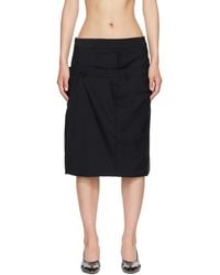 HODAKOVA - Iso Layered Midi Skirt - Lyst