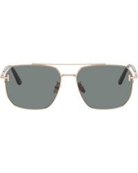 Tom Ford - Rose Navigator Sunglasses - Lyst