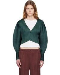 Pleats Please Issey Miyake - Monthly Colors December Cardigan - Lyst