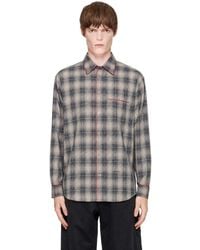 Marni - Degradé Check Contrast Piping Shirt - Lyst