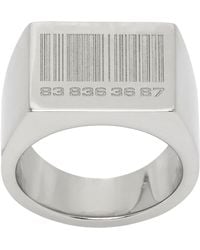 VTMNTS - Barcode Ring - Lyst