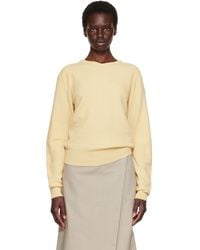 Tonywack - Superfine Wool Commando V-Neck Sweater - Lyst
