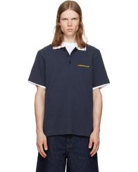 CASABLANCA - Laurel Pique Short Sleeve Polo - Lyst