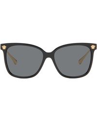 Versace - Medusa Wide Sunglasses - Lyst