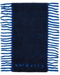 Burberry - Alpaca Wool Blend Happy Scarf - Lyst