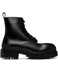 Balenciaga - Strike Zip Boots - Lyst
