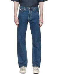 Calvin Klein - Indigo Straight-fit Jeans - Lyst