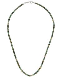 Isabel Marant - Green & Blue Beaded Necklace - Lyst
