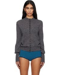 Paloma Wool Cink ボタン カーディガン グレー | Lyst