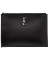 ysl men clutch