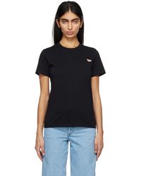 Maison Kitsuné - Black Baby Fox T-shirt - Lyst
