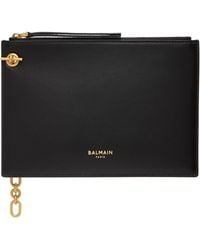 Balmain - Pulse Zipped Pouch - Lyst
