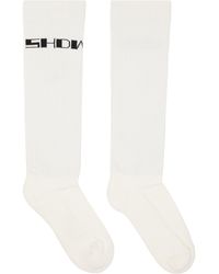 Rick Owens - Tower 'Drkshdw' Socks - Lyst