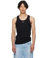 Mugler - Logo Tank Top - Lyst