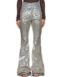 Rick Owens - Temple Bolan Bootcut Jeans - Lyst