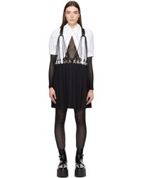 Noir Kei Ninomiya - Suspender Midi Skirt - Lyst