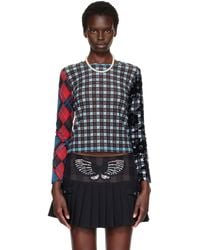 Chopova Lowena - Par Flocked Mesh T-Shirt - Lyst