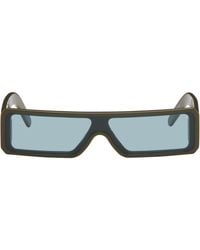 Rick Owens - Khaki Gethshades Sunglasses - Lyst
