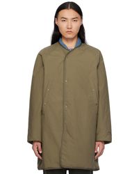 Nanamica - Khaki Reversible Down Coat - Lyst