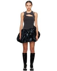 OTTOLINGER - Black Bubble Minidress - Lyst