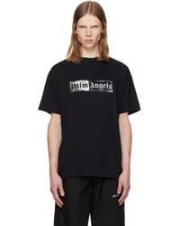 Palm Angels - Stamp Logo Regular T-Shirt - Lyst