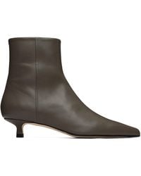 Aeyde - Sofie Leather Ankle Boots - Lyst