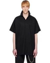 Balenciaga - ブラック Bb Garderobe ポロシャツ - Lyst