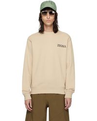 Zegna - Zega Boded Sweatshirt - Lyst