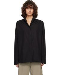 TOTEME - Sharp Poplin Shirt - Lyst