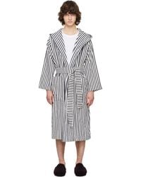 Tekla - Off- Terry Hooded Bathrobe - Lyst
